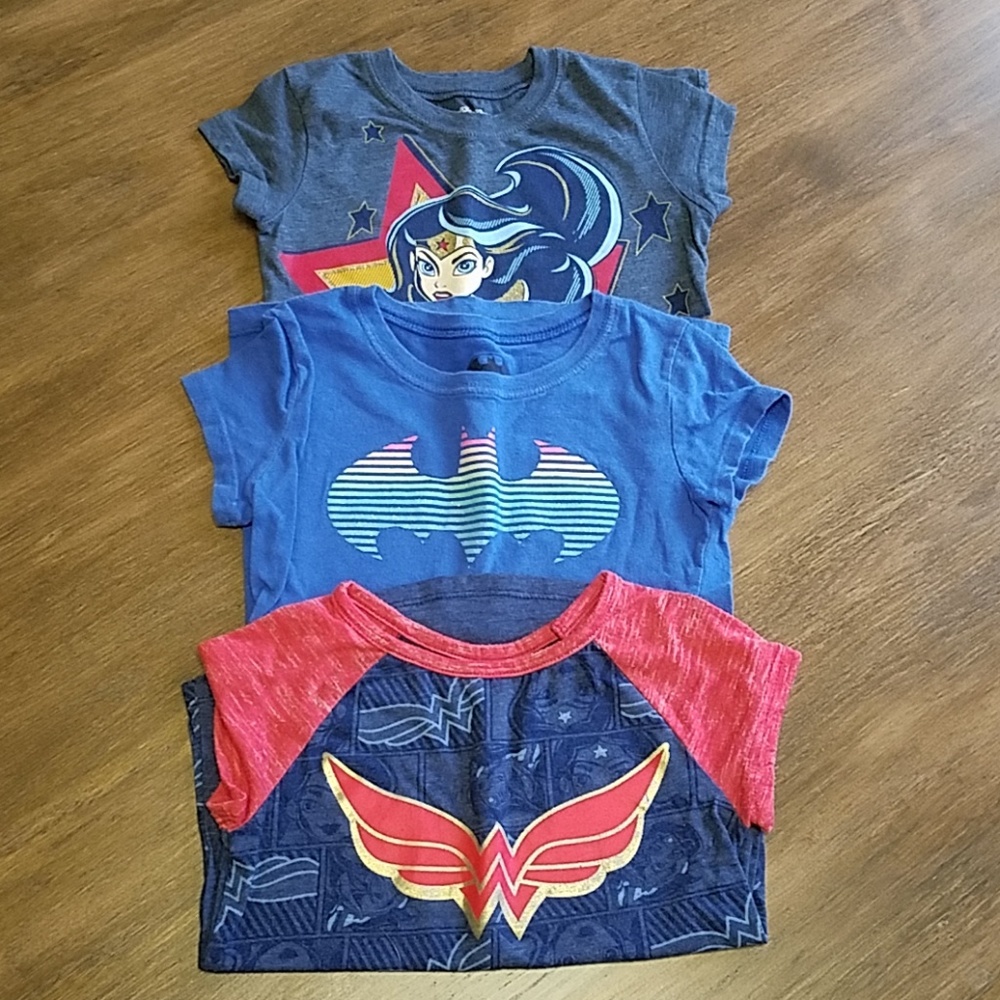 Girls Superhero Shirt Bundle